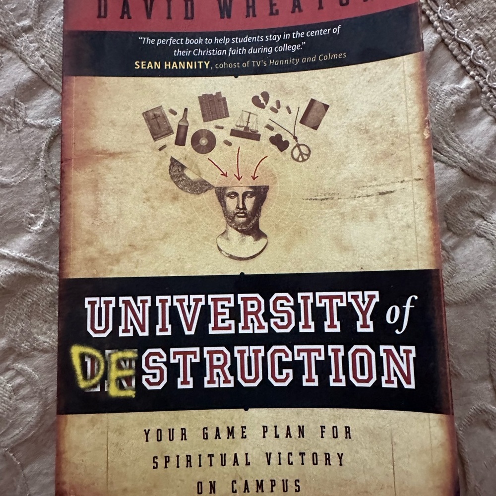 University of Destruction Book by David Wheaton